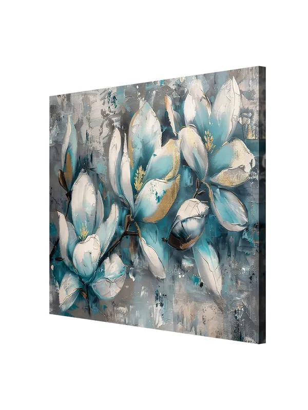blossoming_flowers_depicted_in_the_artwork_Blossoms_in_Blue_flower_art_flowers_paintings_for_bedroom(FLP36X360212)