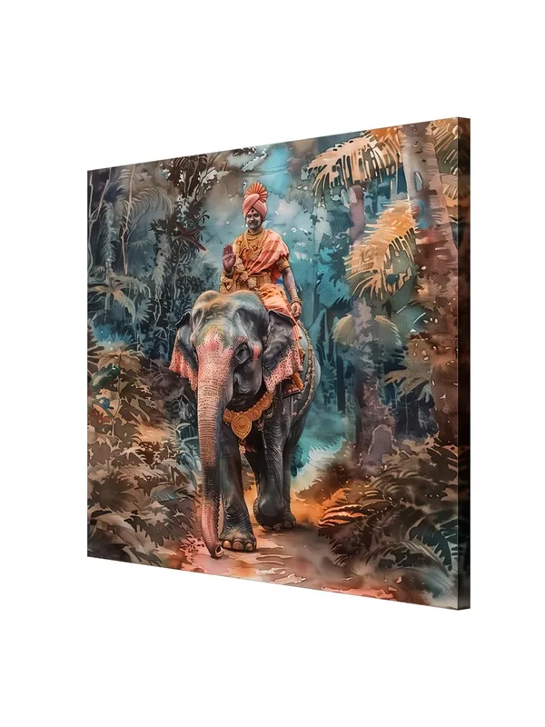 Elephant's_Journey_Through_the_Jungle_a_man_riding_an_elephant_through_a_lush,_tropical_foresttropical_forest(FLP36X360176)