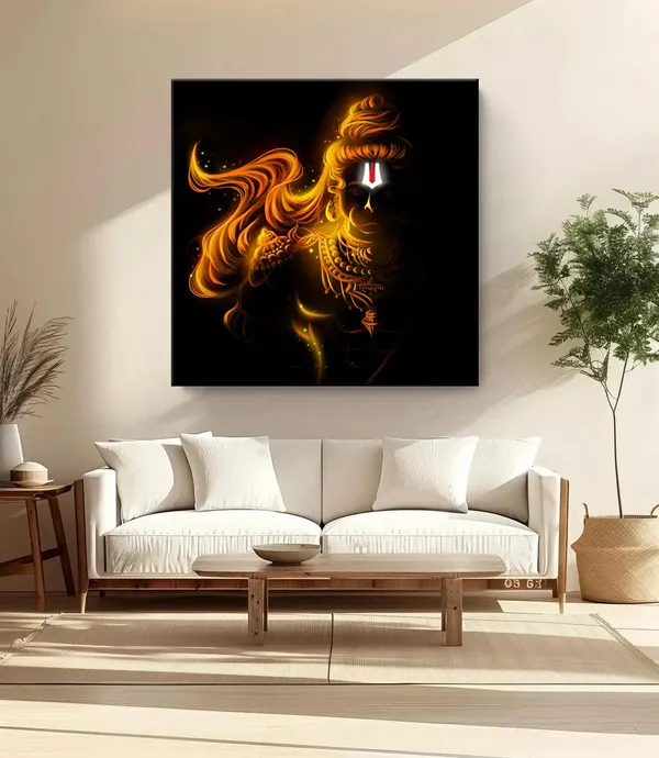Majestic_Hanuman_in_the_Clouds_Canvas_painting:_Serene_Wall_Art_of_Hindu_Deity_Hanuman_Surrounded_by_Clouds_for_Peaceful_and_Sacred_Décor(FLP24X240277)