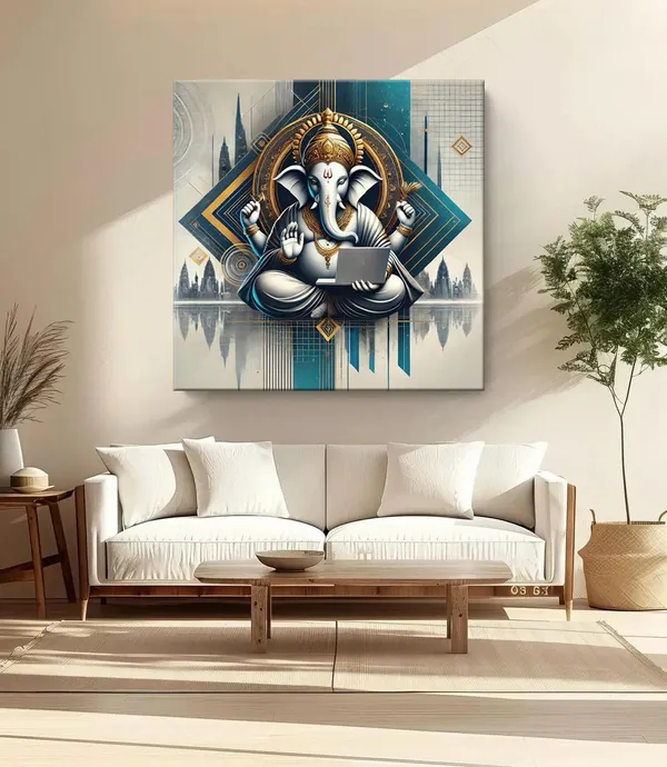 Ganesha's_Cosmic_Dance:_The_Eternal_Guardian_of_Balance,_Harmony,_and_Prosperity_in_the_Universe_-_Canvas_Painting_|_Sacred_Hindu_Art,_Vastu_Wall_Decor,_Ganesha_Canvas_Art(FLP36X360235)