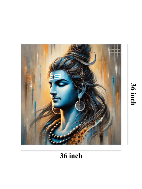 Peaceful_Shiva_Portrait_Canvas_Painting:_Serene_Lord_Shiva_Art_for_Meditation_Rooms_and_Tranquil_Living_Spaces(FLP36X360283)