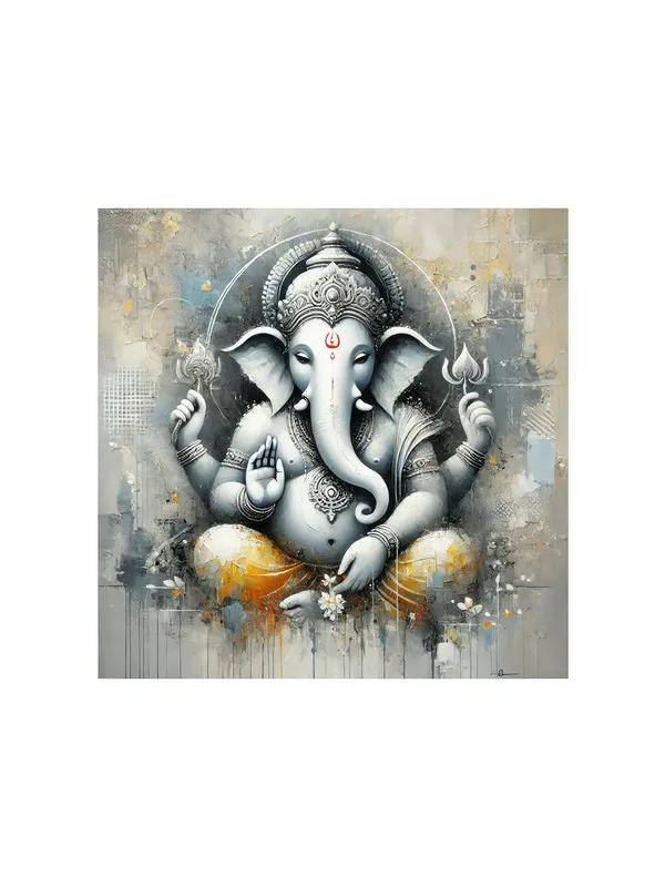 Ganesha's_Sacred_Aura:_The_Embodiment_of_Strength,_Wisdom,_and_Compassion_in_the_Cosmic_Realm_-_Canvas_Painting_|_Hinduism_Art,_Vedic_Decor,_Lord_Ganesha_Painting(FLP36X360231)