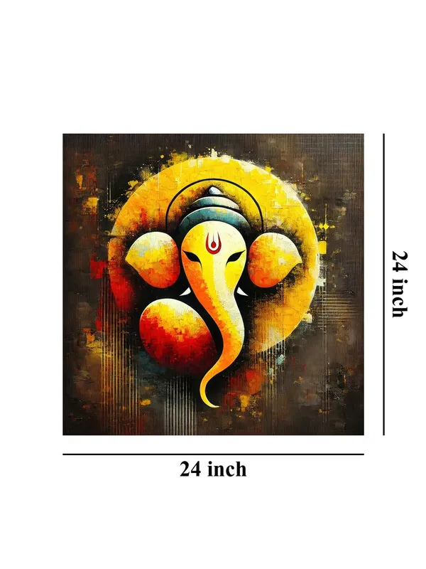 Lord_Ganesha's_Celestial_Harmony:_A_Vision_of_Divine_Power_and_Spiritual_Enlightenment_-_Canvas_Painting_|_Indian_Mythology_Art,_Meditation_Wall_Decor,_Ganesh_Canvas(FLP24X240232)