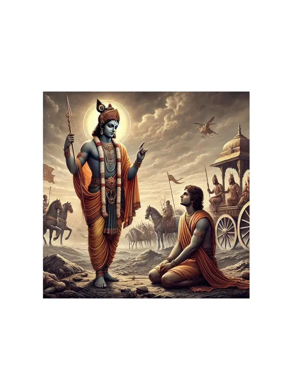 Krishna_Delivering_the_Bhagavad_Gita_to_Arjuna_on_the_Battlefield_-_Canvas_Painting_|_Mahabharata_Art,_Hindu_Religious_Painting,_Krishna_and_Arjuna_Decor(FLP36X360250)
