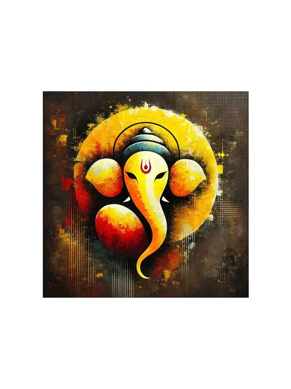 Lord_Ganesha's_Celestial_Harmony:_A_Vision_of_Divine_Power_and_Spiritual_Enlightenment_-_Canvas_Painting_|_Indian_Mythology_Art,_Meditation_Wall_Decor,_Ganesh_Canvas(FLP36X360232)