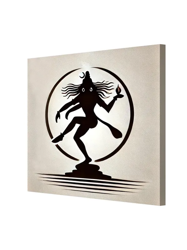 Minimalist_Silhouette_of_Nataraja_in_Cosmic_Dance_-_Canvas_Painting_|_Shiva_Art,_Indian_Traditional_Decor,_Monochrome_Religious_Painting(FLP24X240241)