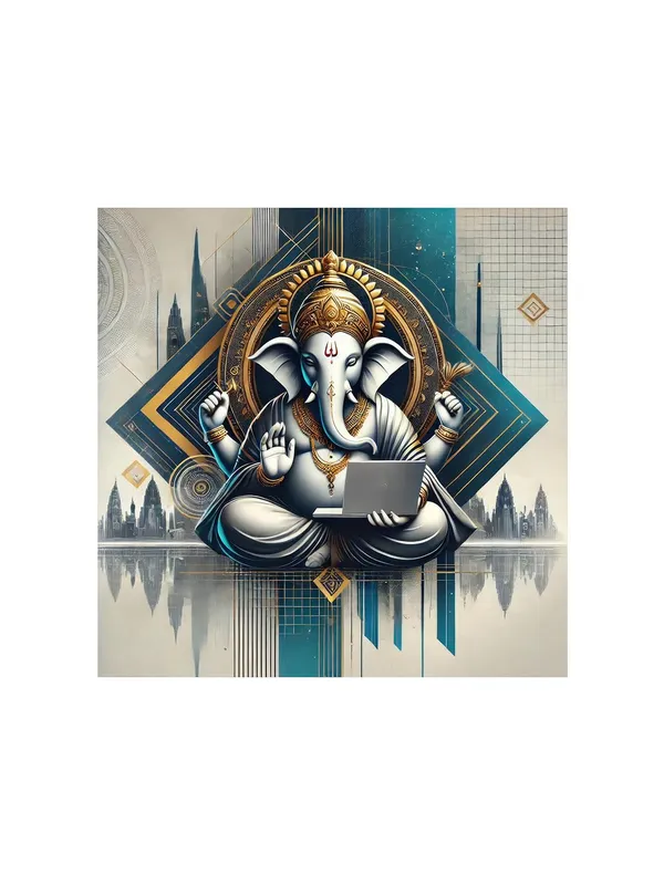 Ganesha's_Cosmic_Dance:_The_Eternal_Guardian_of_Balance,_Harmony,_and_Prosperity_in_the_Universe_-_Canvas_Painting_|_Sacred_Hindu_Art,_Vastu_Wall_Decor,_Ganesha_Canvas_Art(FLP24X240235)