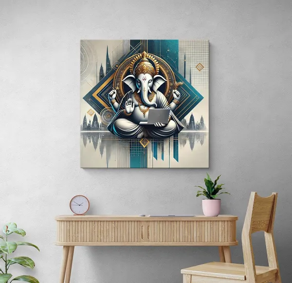 Ganesha's_Cosmic_Dance:_The_Eternal_Guardian_of_Balance,_Harmony,_and_Prosperity_in_the_Universe_-_Canvas_Painting_|_Sacred_Hindu_Art,_Vastu_Wall_Decor,_Ganesha_Canvas_Art(FLP24X240235)