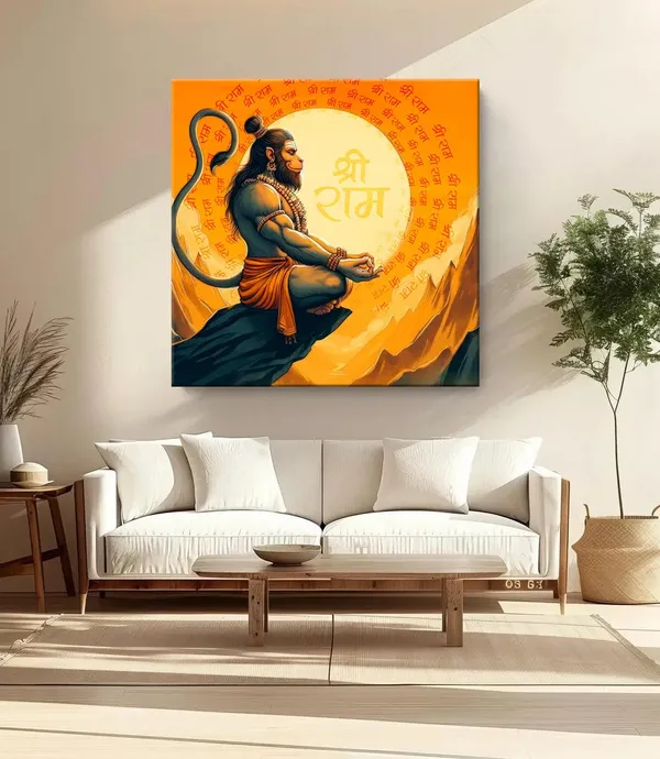 Hanuman_in_Glowing_Light_Canvas_Painting:_Radiant_and_Powerful_Representation_of_Lord_Hanuman_|_Illuminating_Spiritual_Art_for_Home_Décor(FLP36X360266)