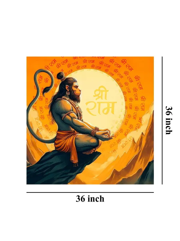 Hanuman_in_Glowing_Light_Canvas_Painting:_Radiant_and_Powerful_Representation_of_Lord_Hanuman_|_Illuminating_Spiritual_Art_for_Home_Décor(FLP36X360266)