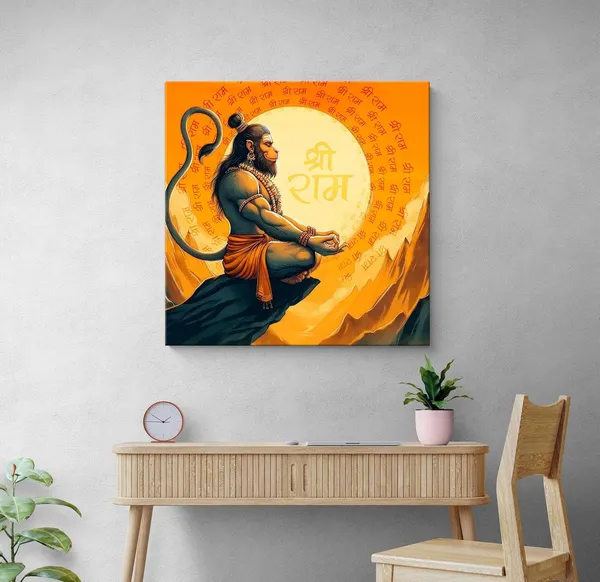Hanuman_in_Glowing_Light_Canvas_Painting:_Radiant_and_Powerful_Representation_of_Lord_Hanuman_|_Illuminating_Spiritual_Art_for_Home_Décor(FLP36X360266)