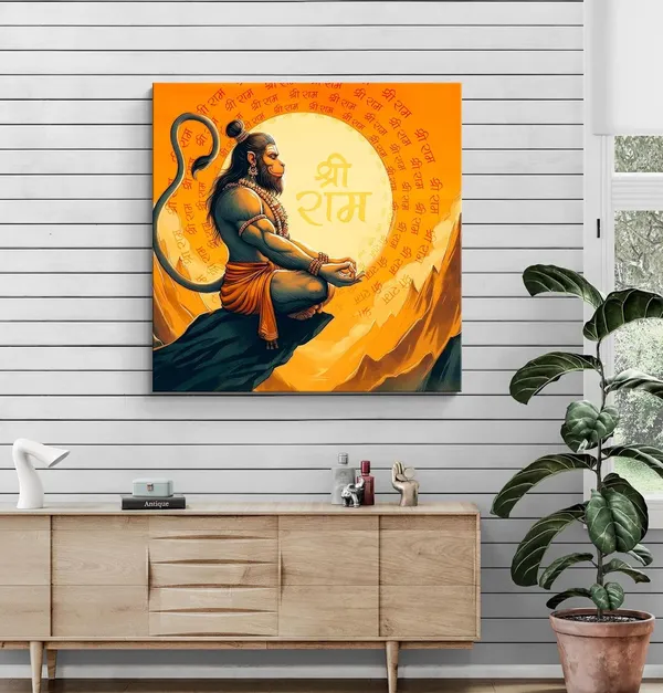 Hanuman_in_Glowing_Light_Canvas_Painting:_Radiant_and_Powerful_Representation_of_Lord_Hanuman_|_Illuminating_Spiritual_Art_for_Home_Décor(FLP36X360266)