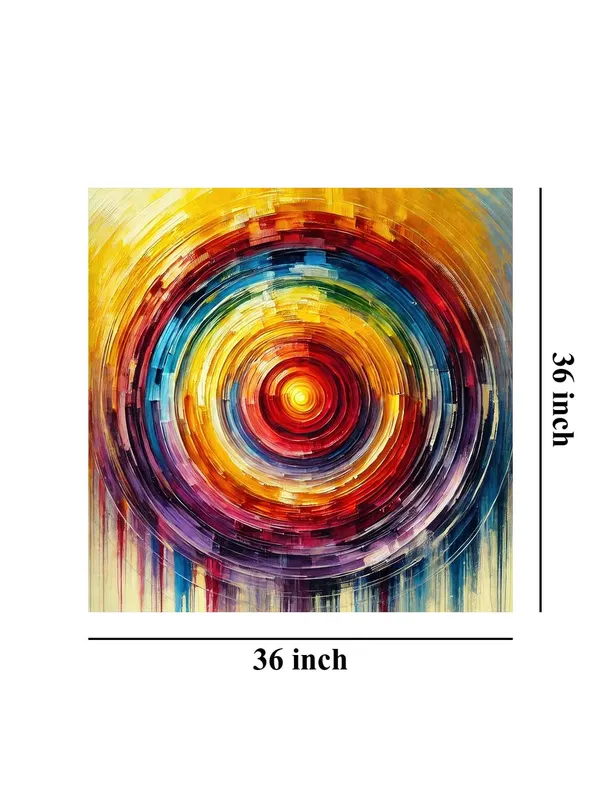 Radiant_Spectrum:_A_Colorful_Abstract_Circle_Canvas_Painting_Evoking_Energy_and_Vibrance_for_Modern_Home_Decor(FLP36X360302)