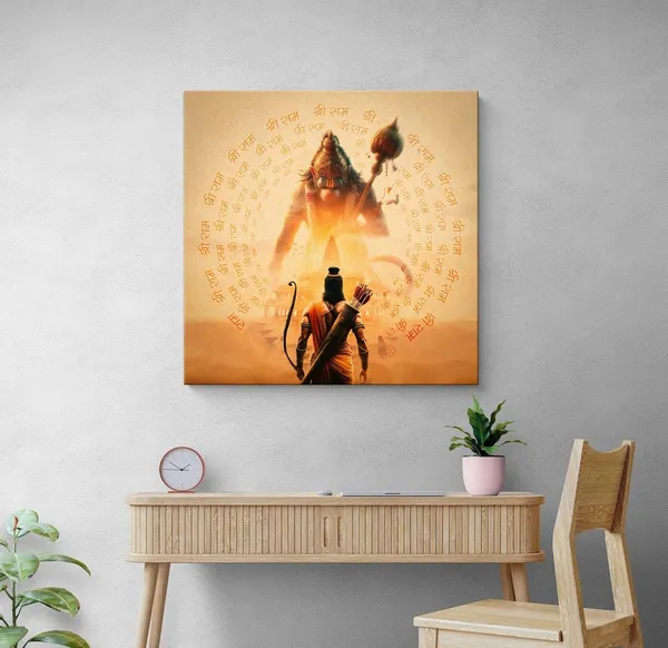Lord_Ram_and_Hanuman_with_Glowing_Divine_Presence_-_Canvas_Painting_|_Hindu_Deity_Art,_Ramayana_Devotional_Painting,_Spiritual_Wall_Decor(FLP36X360264)