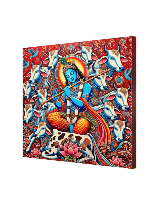 Lord_Krishna_Playing_the_Flute_Surrounded_by_Sacred_Cows_-_Canvas_Painting_|_Krishna_Art,_Hindu_Religious_Painting,_Indian_Mythology_Décor(FLP36X360240)