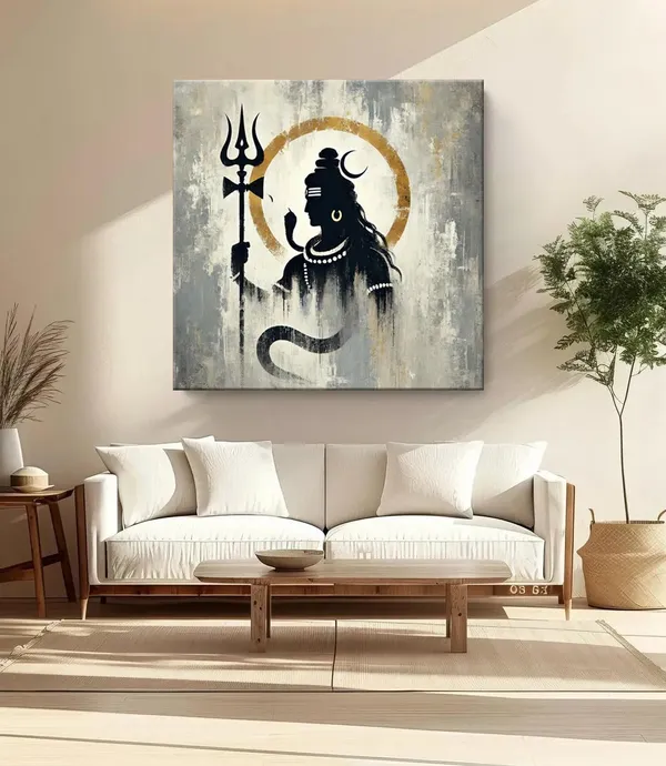 Mystical_Silhouette_of_Lord_Shiva_with_Trishul_-_Canvas_Painting_|_Shiva_Art,_Monochrome_Hindu_Decor,_Indian_Spiritual_Painting(FLP24X240238)