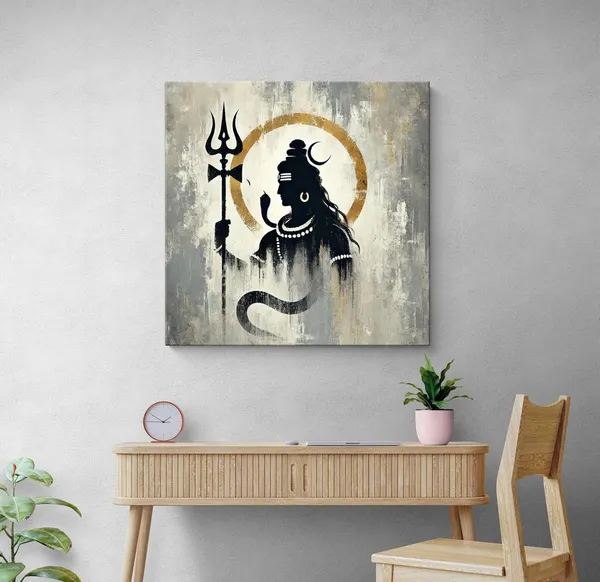 Mystical_Silhouette_of_Lord_Shiva_with_Trishul_-_Canvas_Painting_|_Shiva_Art,_Monochrome_Hindu_Decor,_Indian_Spiritual_Painting(FLP24X240238)