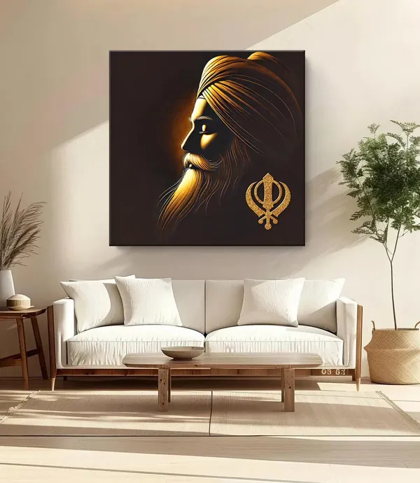Sikh_Guru_Silhouette:_A_Profound_Canvas_Painting_Reflecting_Wisdom,_Heritage,_and_Spiritual_Depth(FLP36X360305)