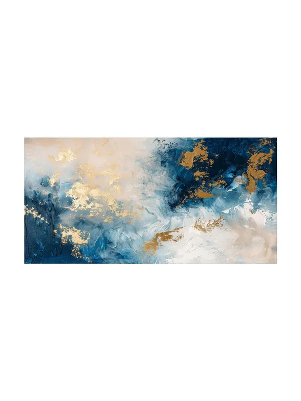 Abstract_Blue_and_Gold_Wave_Canvas_Painting_-_24x48_Inches_Framed_Art,_Perfect_for_Modern_Spaces_(FLP24480714)