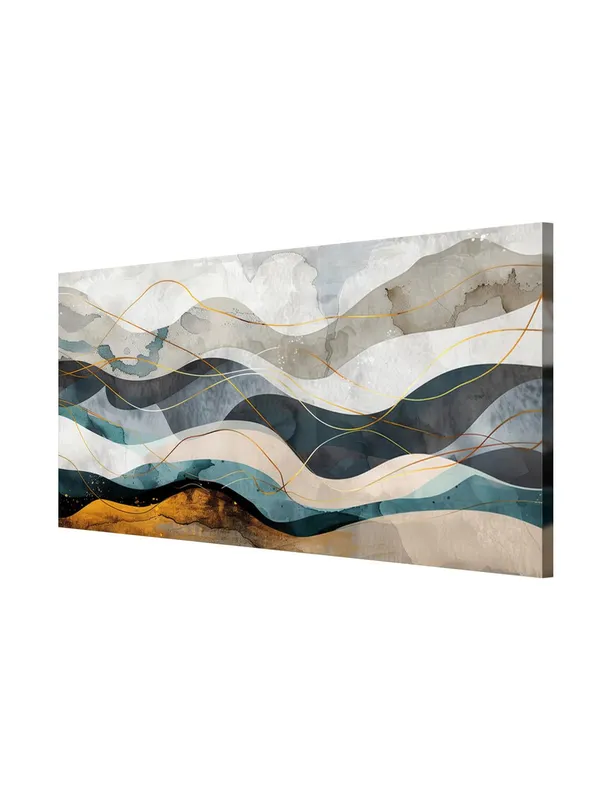 Abstract_Waves_Canvas_Painting_-_Neutral_Tones_Art_Print_-_Modern_Wall_Decor_24x48_Inches_Framed_Art_(FLP24480736)