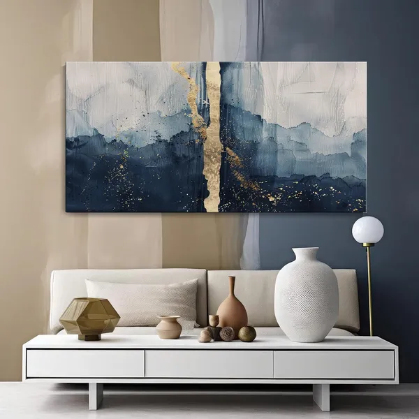 Bold_Blue_and_Gold_Abstract_Canvas_Painting_-_24x48_Inches_Framed_Art,_Perfect_for_Contemporary_Home_Decor_(FLP24480712)