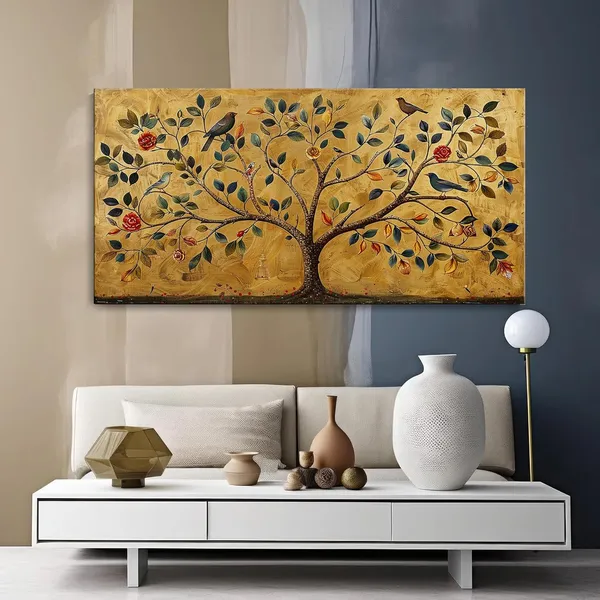 Golden_Tree_of_Life_Canvas_Painting_-_24x48_Inches_Framed_Art,_Elegant_Symbolic_Wall_Decor_(FLP24480717)