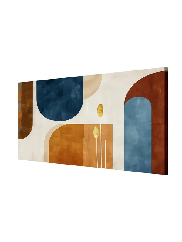Abstract_Geometric_Canvas_Painting_-_Blue_and_Orange_Art_Print_-_Modern_Home_Decor_24x48_Inches_Framed_Art_(FLP24480720)
