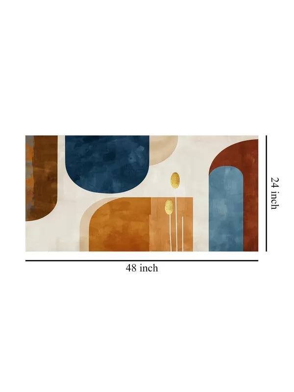 Abstract_Geometric_Canvas_Painting_-_Blue_and_Orange_Art_Print_-_Modern_Home_Decor_24x48_Inches_Framed_Art_(FLP24480720)