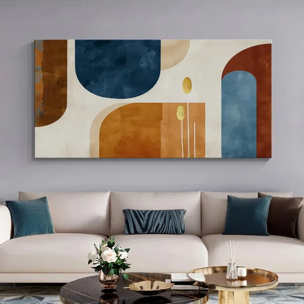 Abstract_Geometric_Canvas_Painting_-_Blue_and_Orange_Art_Print_-_Modern_Home_Decor_24x48_Inches_Framed_Art_(FLP24480720)