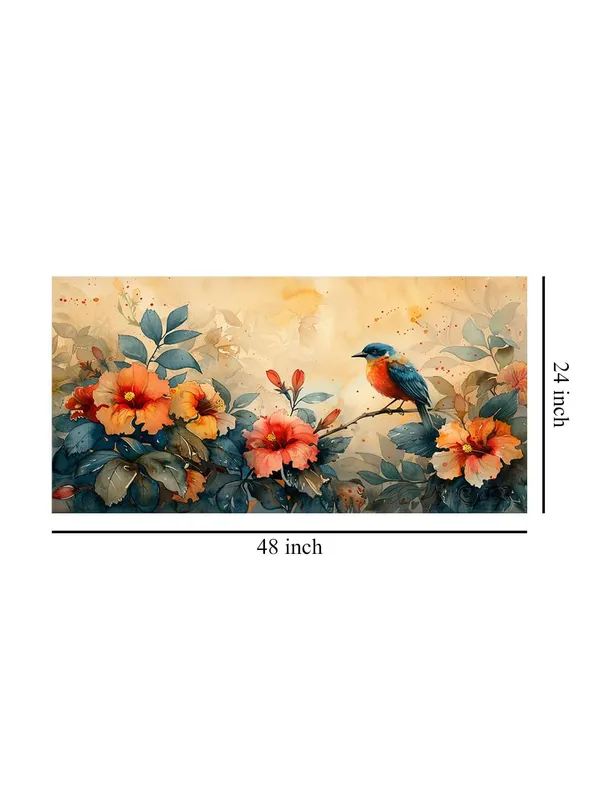 Bird_and_Floral_Canvas_Art_Print