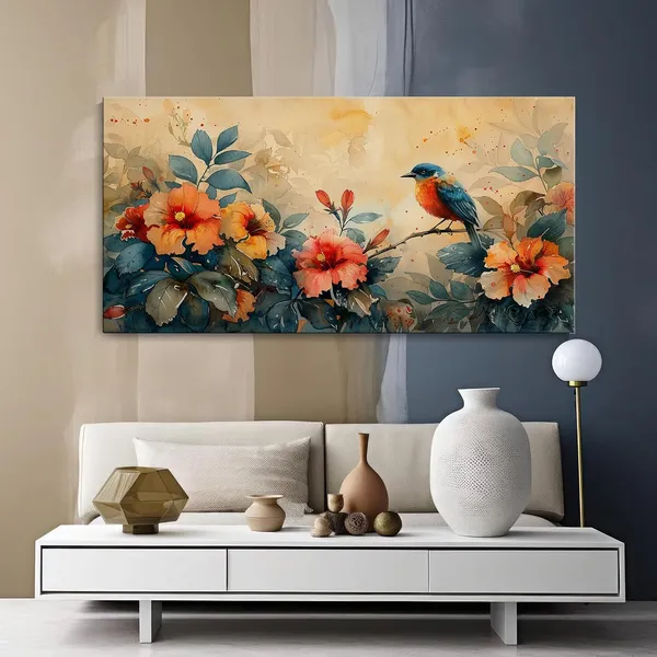 Bird_and_Floral_Canvas_Art_Print
