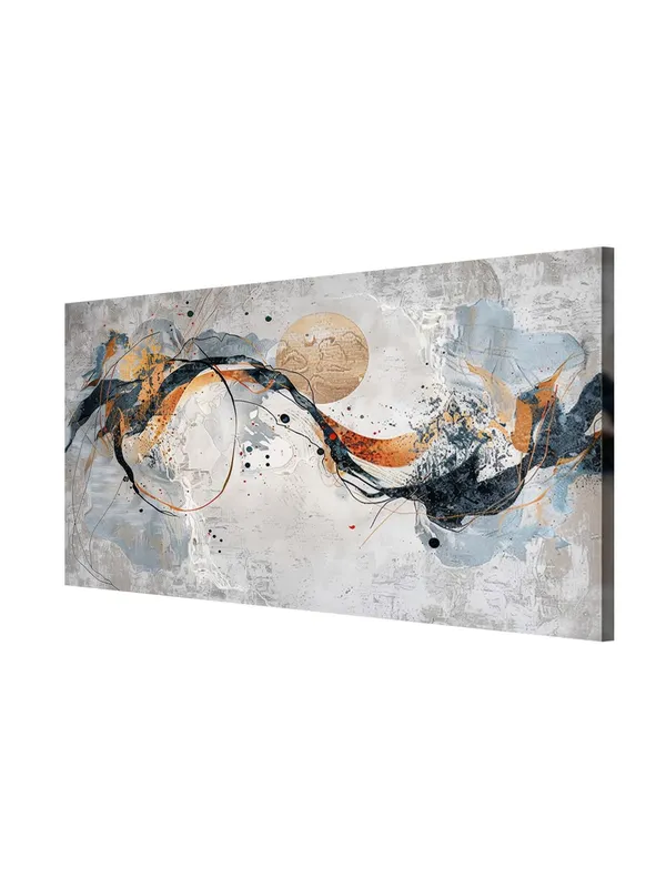 Dynamic_Abstract_Canvas_Painting_-_Orange_and_Blue_Art_Print_-_Contemporary_Wall_Decor_24x48_Inches_Framed_Art_(FLP24480740)