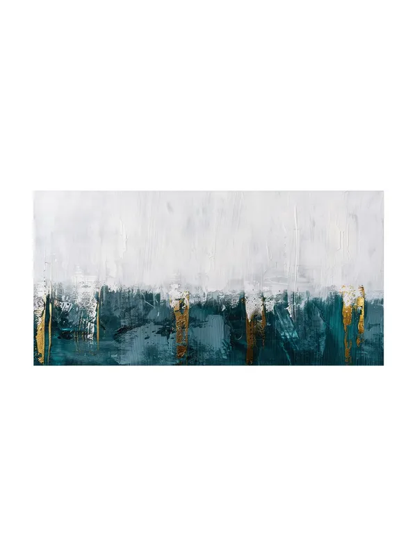 Minimalist_Abstract_Canvas_Painting_-_White_and_Teal_Art_Print_-_Modern_Home_Decor_24x48_Inches_Framed_Art_(FLP24480727)