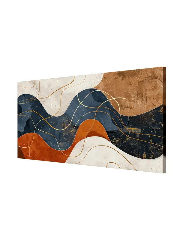 Modern_Abstract_Flowing_Shapes_Canvas_Painting_-_24x48_Inches_Framed_Art,_Stylish_Wall_Decor_24x48_Inches_Framed_Art_(FLP24480719)
