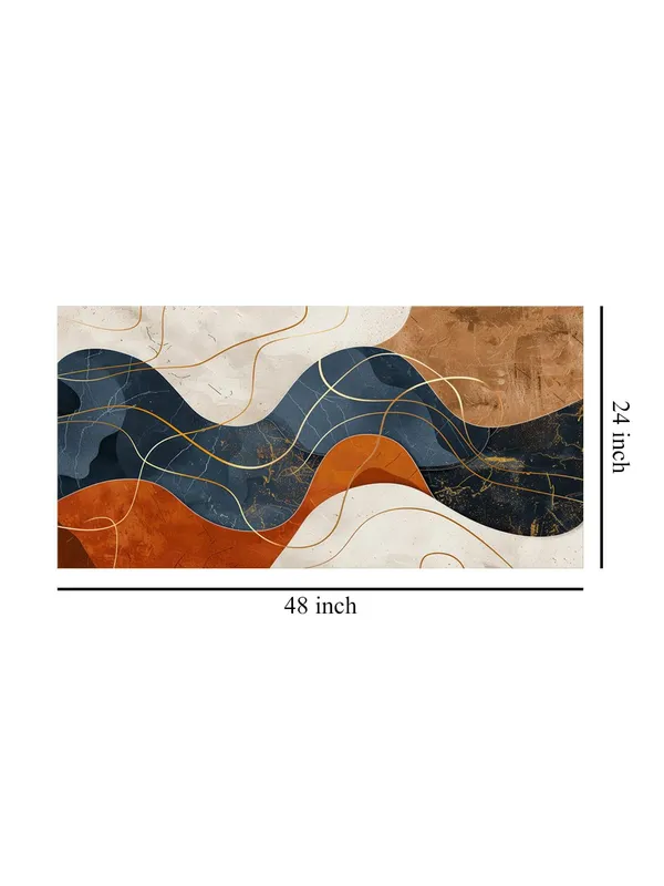 Modern_Abstract_Flowing_Shapes_Canvas_Painting_-_24x48_Inches_Framed_Art,_Stylish_Wall_Decor_24x48_Inches_Framed_Art_(FLP24480719)