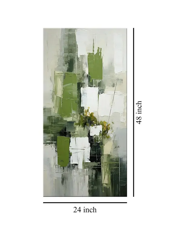 Contemporary_Abstract_Canvas_with_Geometric_Shapes_and_Green_Hues_Large_(24X48_Inches_FLP24480792)