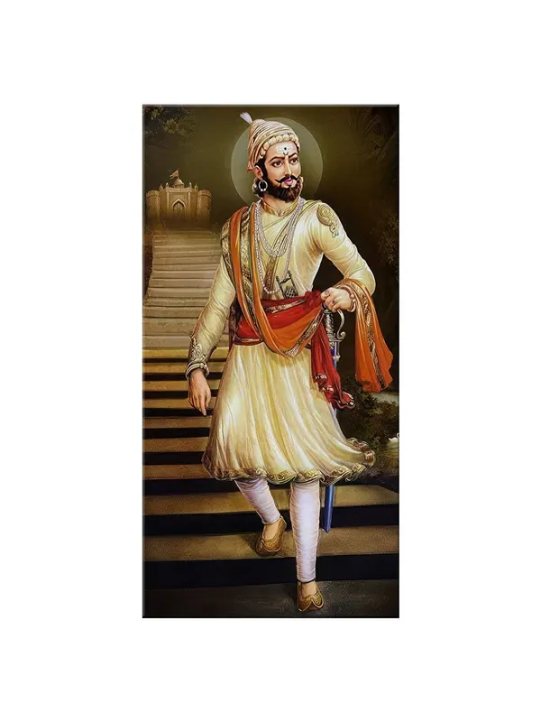 Chhatrapati_Shivaji_Maharaj_Portrait_Canvas_Print_-_Historical_Art_Décor_Large_Painting,_Big_Painting_(24X48_Inches_FLP24480769)