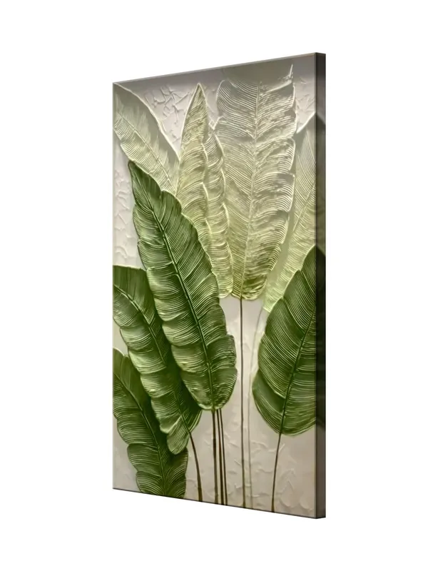 Botanical_Canvas_Wall_Art_with_Textured_Banana_Leaves_Design_Large_Painting,_Big_Painting_(24X48_Inches_FLP24480790)
