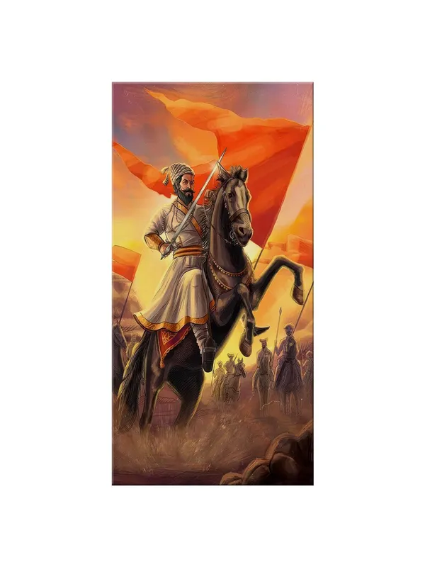 Shivaji_Maharaj_Leading_Charge_Canvas_Print_-_Epic_Historical_Battle_Art_Large_Painting,_Big_Painting_(24X48_Inches_FLP24480772)