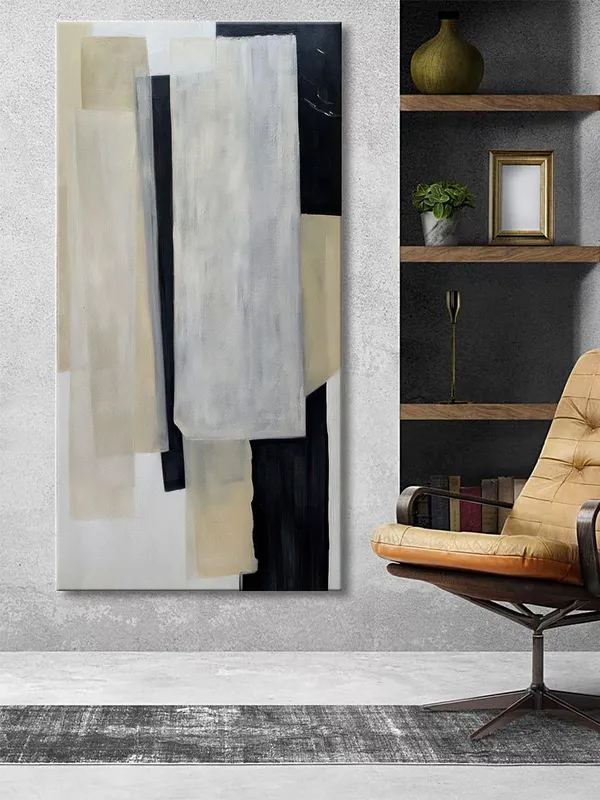 Modern_Geometric_Abstract_Canvas_Painting,_Black_White_Minimalist_Art_Large_Painting,_Big_Painting_(24X48_Inches_FLP24480767)