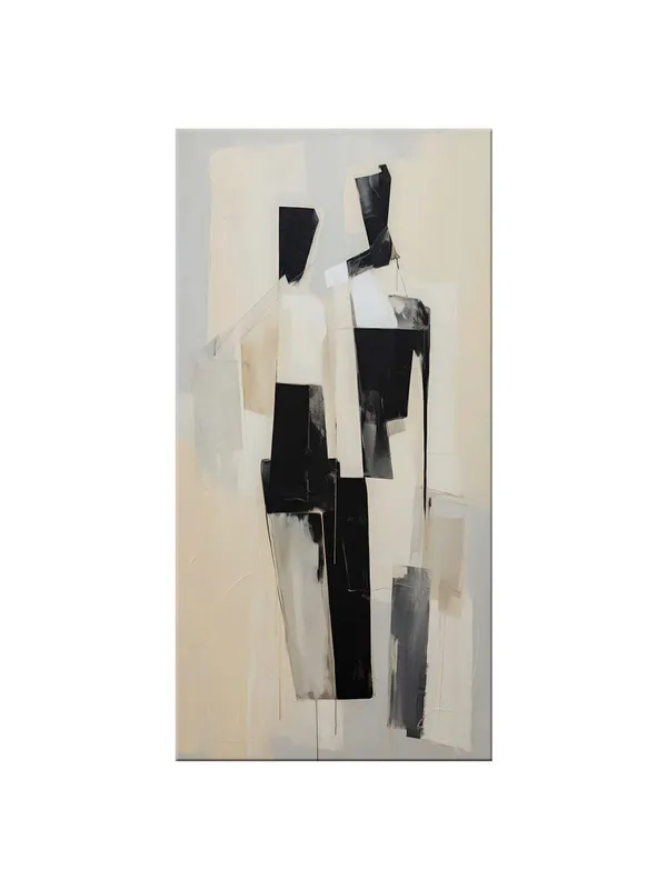 Contemporary_Abstract_Figures_Canvas_Painting,_Black_White_Modern_Art_Large_Painting,_Big_Painting_(24X48_Inches_FLP24480766)