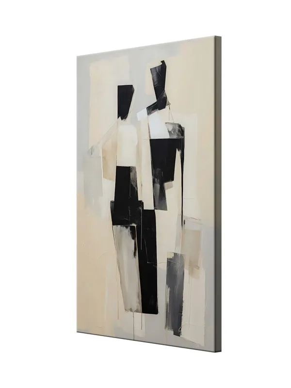 Contemporary_Abstract_Figures_Canvas_Painting,_Black_White_Modern_Art_Large_Painting,_Big_Painting_(24X48_Inches_FLP24480766)