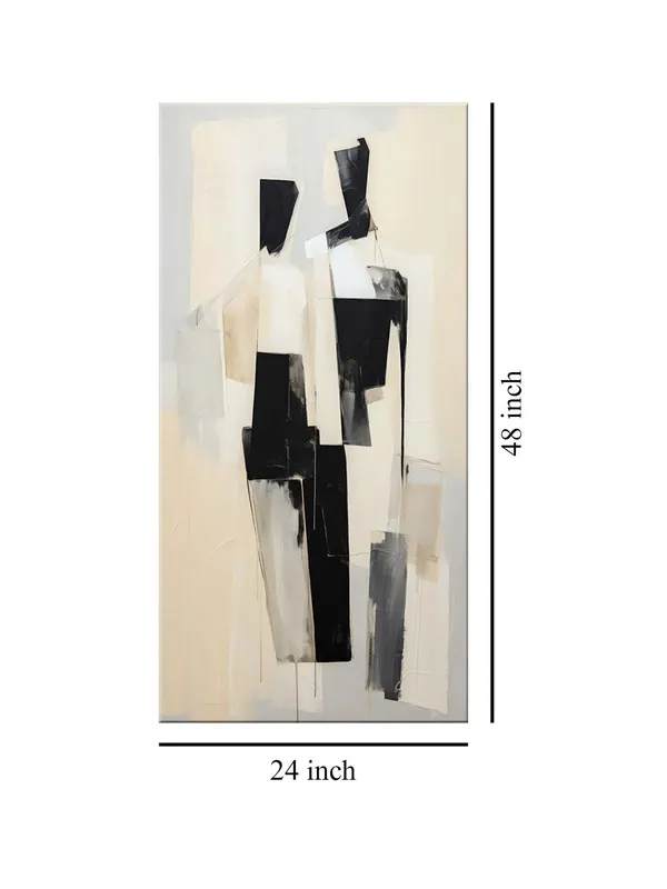 Contemporary_Abstract_Figures_Canvas_Painting,_Black_White_Modern_Art_Large_Painting,_Big_Painting_(24X48_Inches_FLP24480766)