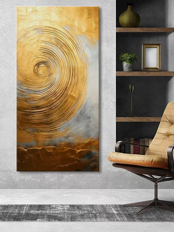 Abstract_Spiral_Gold_Canvas_Painting,_Textured_Modern_Art_Wall_Decor_Large_Painting,_Big_Painting_(24X48_Inches_FLP24480763)