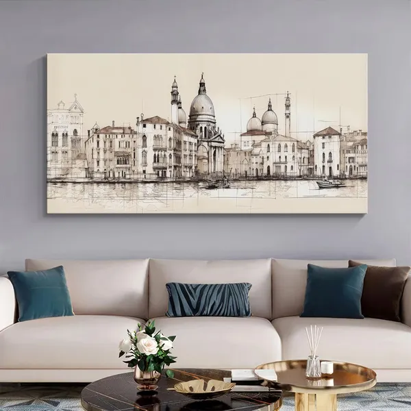Vintage_Cityscape_Canvas_Painting,_24X48_Inches,_Urban_Architectural_Wall_Art,_Perfect_for_Living_Room,_Office,_or_Hotel_Decor