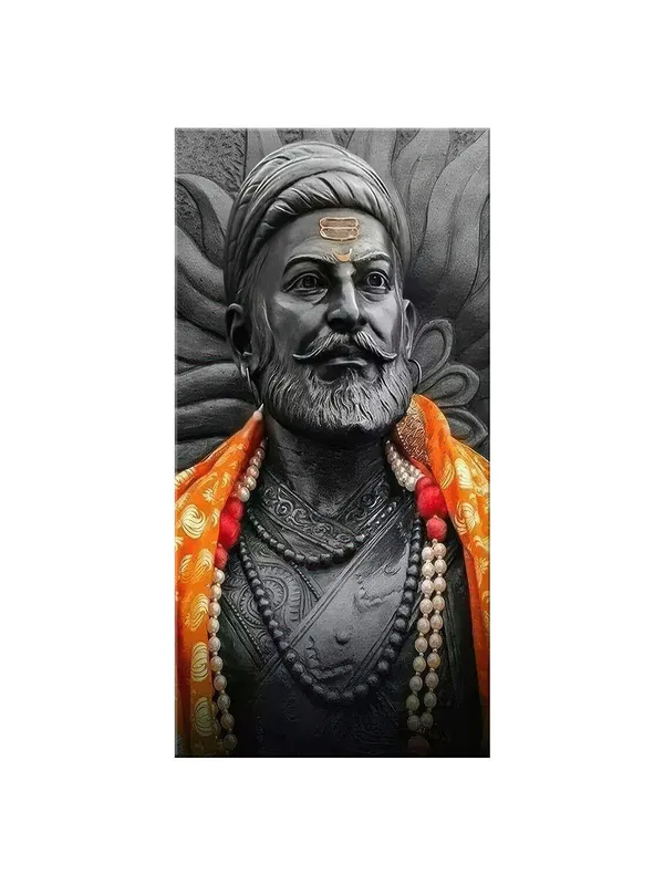 Detailed_Bust_of_Historic_Figure_|_Canvas_Art_|_Cultural_Decor_Large_Painting,_Big_Painting_(24X48_Inches_FLP24480800)