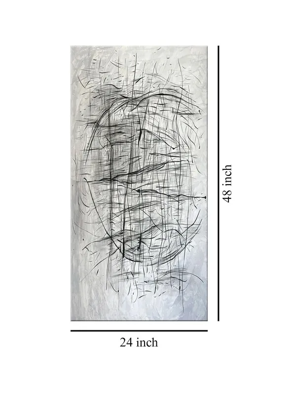 Contemporary_Abstract_Canvas_Art,_Monochrome_Textured_Painting_Large_Painting,_Big_Painting_(24X48_Inches_FLP24480785)