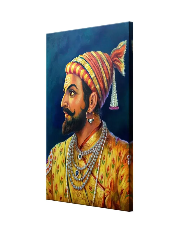 Maharaja_Portrait_Canvas_Art_|_Indian_Traditional_Wall_Decor_Large_Painting,_Big_Painting_(24X48_Inches_FLP24480801)