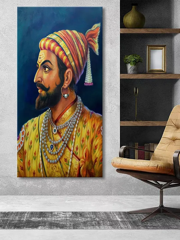 Maharaja_Portrait_Canvas_Art_|_Indian_Traditional_Wall_Decor_Large_Painting,_Big_Painting_(24X48_Inches_FLP24480801)