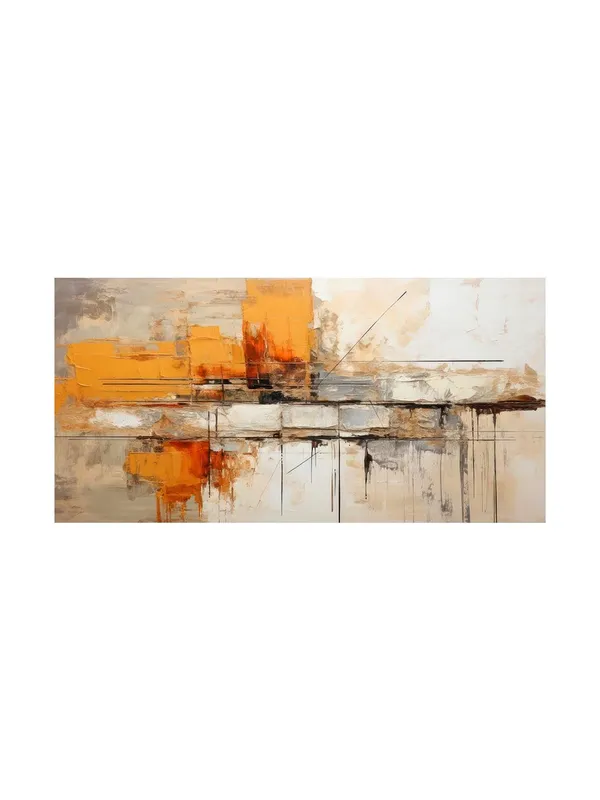 Abstract_Golden_Circles_Canvas_Art_Modern_Metallic_Wall_Decor,_Contemporary_Home_Accent_Large_Painting,_Big_Painting_(24X48_Inches_FLP24480747)